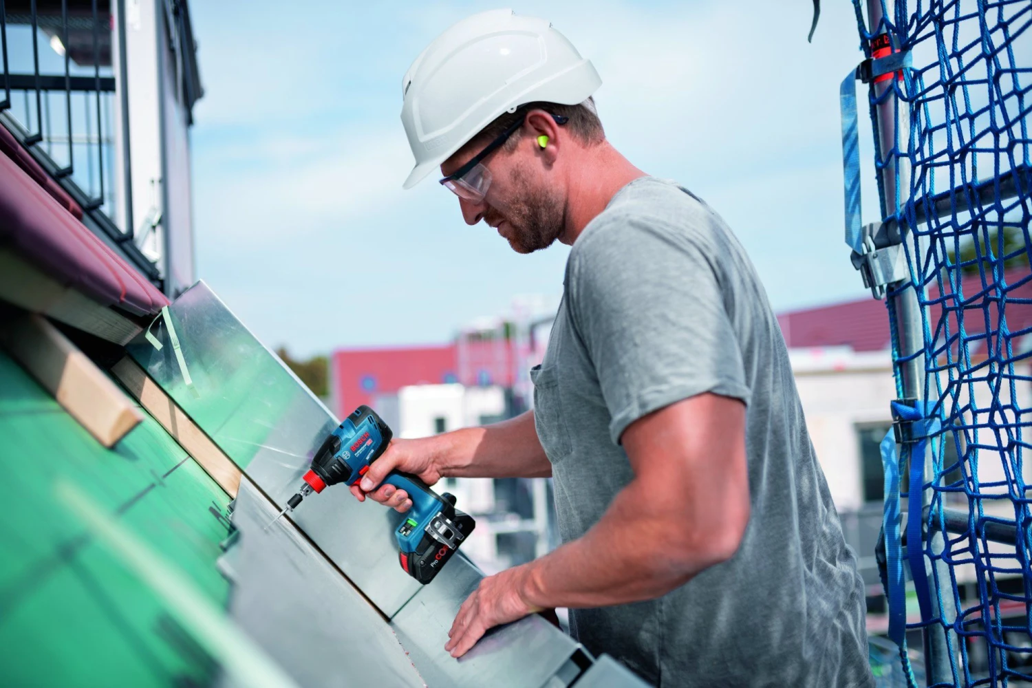 Bosch GDX 18V-210 C 18V Li-ion Accu Slagschroevendraaier/slagmoeraanzetter Set (2x4.0Ah) In L-Boxx 10 Bosch GDX 18V-210 C 18V Li-ion Accu Slagschroevendraaier/slagmoeraanzetter Set (2x4.0Ah) In L-Boxx - Afbeelding 10