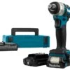 Makita TW161DSAJ 12V Li-Ion Accu Max Slagmoersleutel Set (2x 2.0Ah Accu) In Mbox - 165Nm - 1/2''