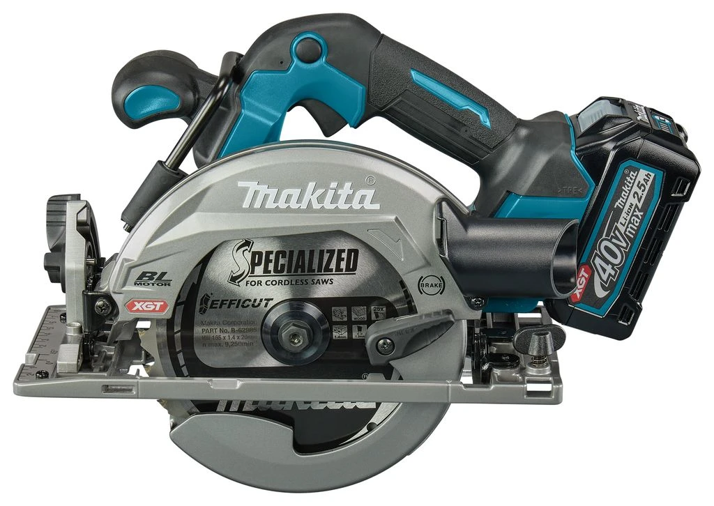 Makita HS012GD201 XGT 40 V Li-Ion Accu Cirkelzaag Set (2x 2,5Ah Accu) In Mbox - 165 Mm 3 Makita HS012GD201 XGT 40 V Li-Ion Accu Cirkelzaag Set (2x 2,5Ah Accu) In Mbox - 165 Mm - Afbeelding 3