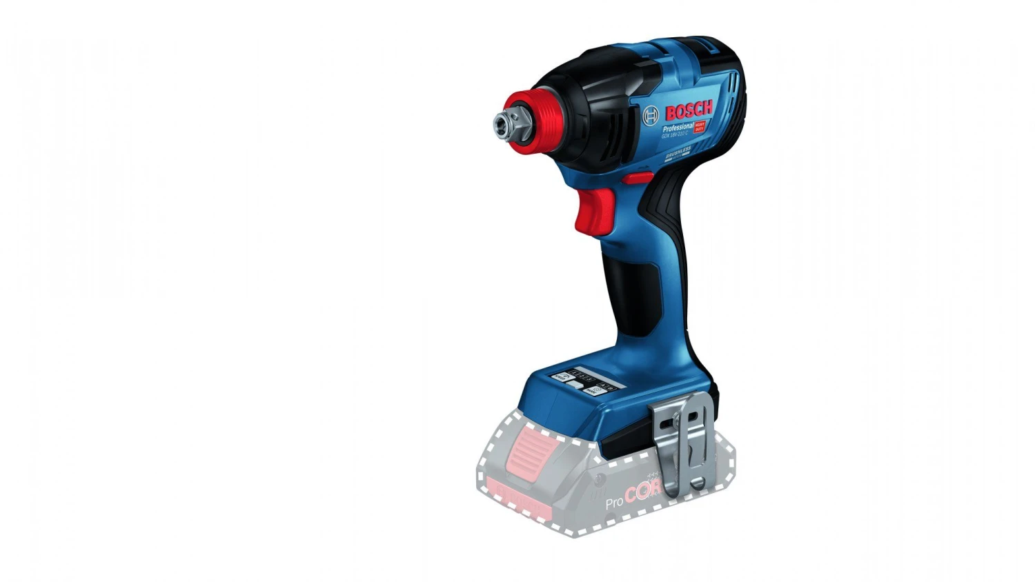 Bosch GDX 18V-210 C 18V Li-ion Accu Slagschroevendraaier/slagmoeraanzetter 2 Bosch GDX 18V-210 C 18V Li-ion Accu Slagschroevendraaier/slagmoeraanzetter - Afbeelding 2