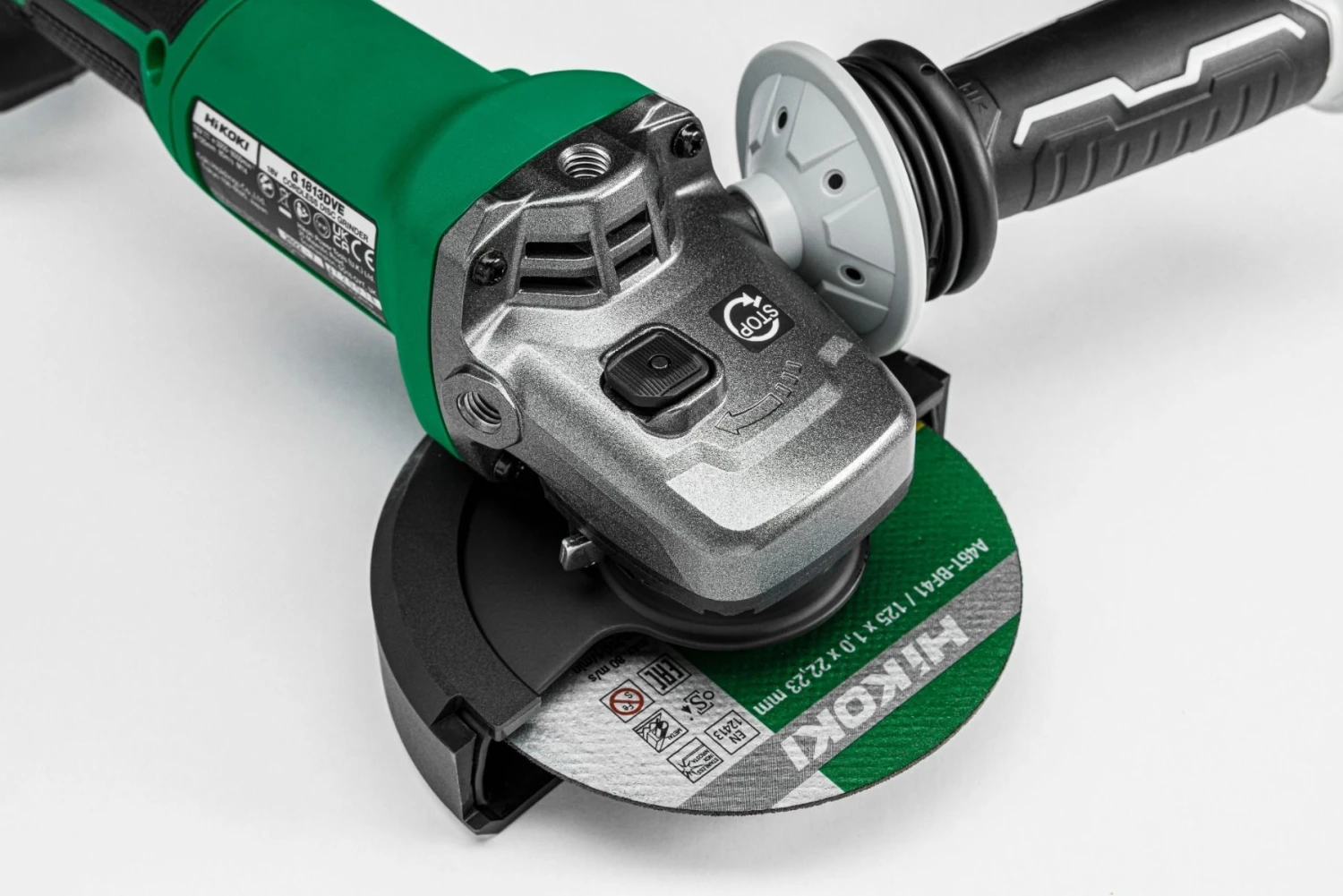 HiKOKI G1813DVE W2Z Accu Haakse Slijpmachine - 18V - 125 Mm - In HSC II Koffer 3 HiKOKI G1813DVE W2Z Accu Haakse Slijpmachine - 18V - 125 Mm - In HSC II Koffer - Afbeelding 3