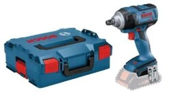 Bosch GDS 18V-300 18V Li-Ion Accu Slagmoersleutel Set (2x 4.0Ah Accu) In L-Boxx - 1/2" - 300Nm - 06019D8202 -WIHA Winkel 604f759151cf2c852a9fb2c83e0906d3