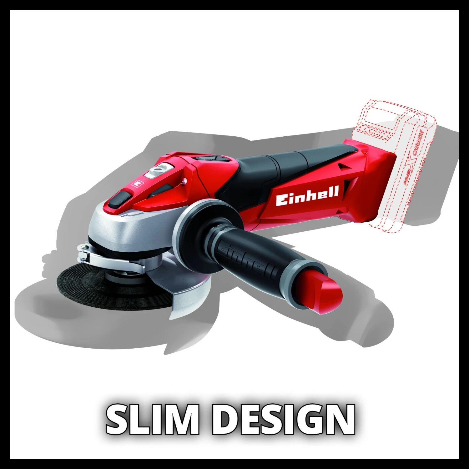 Einhell TE-AG 18 LI - SOLO 18V Li-Ion Accu Haakse Slijper Body - 115mm - 4431110 13 Einhell TE-AG 18 LI - SOLO 18V Li-Ion Accu Haakse Slijper Body - 115mm - 4431110 - Afbeelding 13