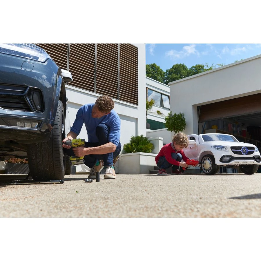 Ryobi R18IW3-120S ONE+ 18V Li-ion Accu Slagmoersleutel Set (1x 2.0ah Accu) In Tas - 400mm - 1/2'' 9 Ryobi R18IW3-120S ONE+ 18V Li-ion Accu Slagmoersleutel Set (1x 2.0ah Accu) In Tas - 400mm - 1/2'' - Afbeelding 9