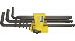 Wera 05022171001 9-delige Blacklaser Inbussleutelset - Inch - 5/64-3/8"