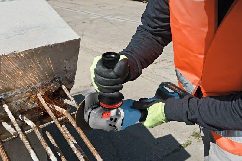 Bosch GWS 18 V-15 C 18V Li-Ion Accu BiTurbo Haakse Slijper In L-boxx - 125mm - Koolborstelloos - 06019H6000 5 Bosch GWS 18 V-15 C 18V Li-Ion Accu BiTurbo Haakse Slijper In L-boxx - 125mm - Koolborstelloos - 06019H6000 - Afbeelding 5