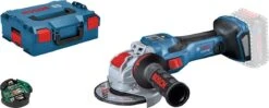Bosch GWX 18 V-15 SC 18V Li-Ion Accu BiTurbo X-LOCK Haakse Slijper Body In L-Boxx - 125 Mm - Variabel - Koolborstelloos - 06019H6500