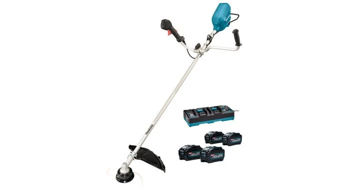 Makita UR012GT401 XGT 2x40V Max Li-Ion Accu Bosmaaier Set (4x 5,0Ah) - U-greep - Koolborstelloos 1 Makita UR012GT401 XGT 2x40V Max Li-Ion Accu Bosmaaier Set (4x 5,0Ah) - U-greep - Koolborstelloos
