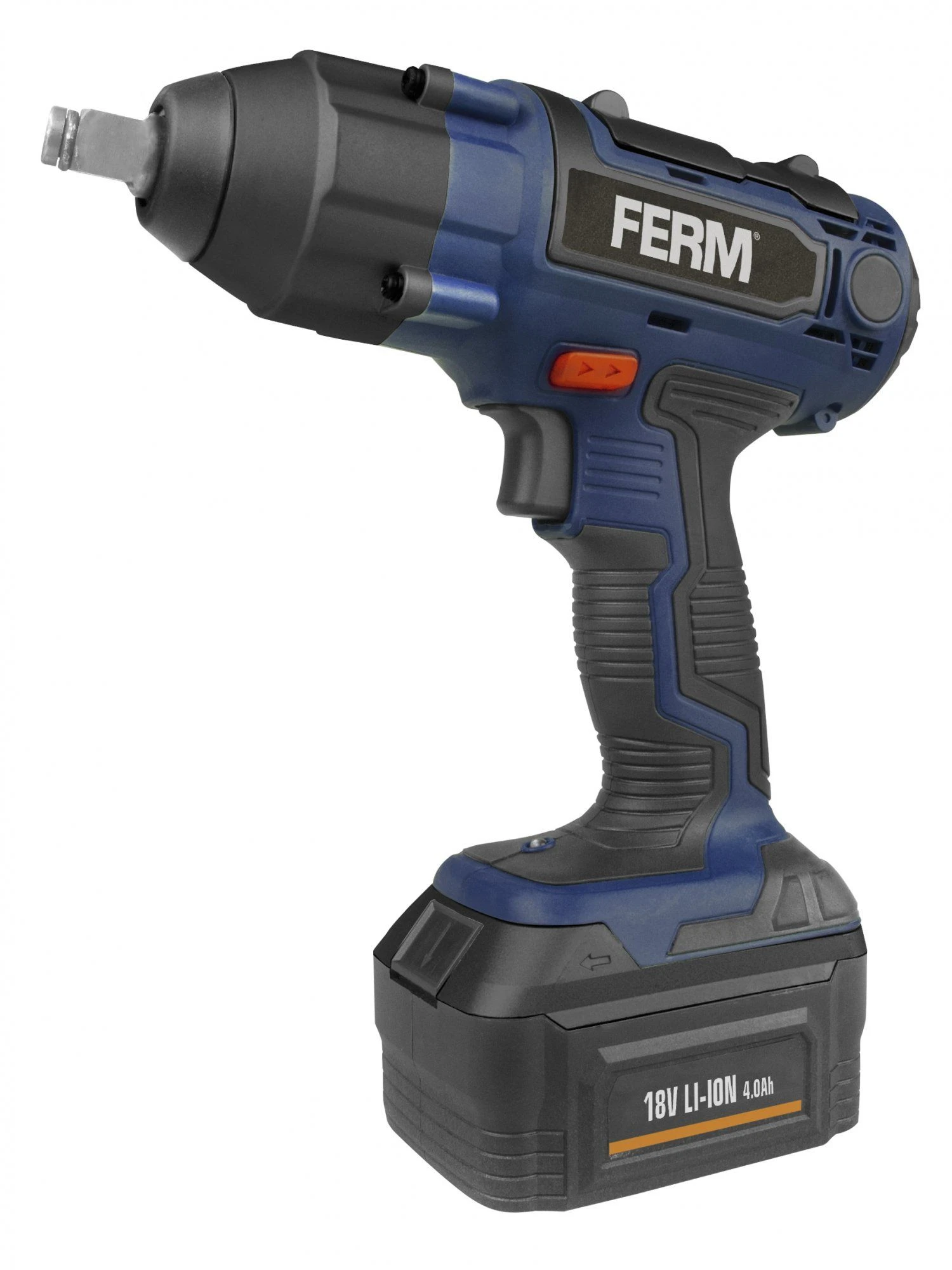 FERM CDM1127 18V Li-Ion Accu Slagmoersleutel Set (1x 4.0Ah Accu) In Koffer - 380Nm - 1/2" 1 FERM CDM1127 18V Li-Ion Accu Slagmoersleutel Set (1x 4.0Ah Accu) In Koffer - 380Nm - 1/2"