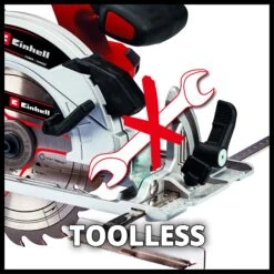 Einhell TE-CS 18/165-1 Solo 18V Li-Ion Accu Cirkelzaag Body - 165mm - 4331207 -WIHA Winkel db245dba7619d9eab13a206835efb966