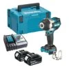 Makita DTW701RTJ 18V Li-Ion Accu Slagmoersleutel Set (2x 5.0Ah Accu) In Mbox - 700 Nm - 1/2" Pin - Koolborstelloos