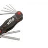 Wiha 351 PK7 7-delige Mini PocketStar Inbussleutelset - Uitklapbaar Model - 1,5-6mm - 23035