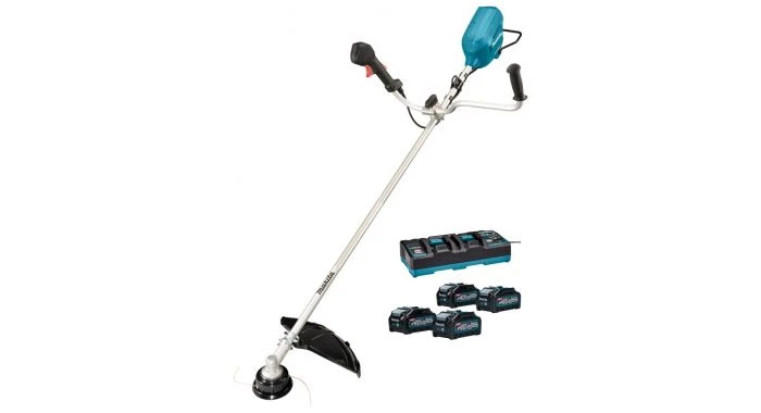 Makita UR012GM401 XGT 2x40V Li-Ion Max Accu Bosmaaier Set (4x 4,0Ah) - U-greep - Koolborstelloos 1 Makita UR012GM401 XGT 2x40V Li-Ion Max Accu Bosmaaier Set (4x 4,0Ah) - U-greep - Koolborstelloos