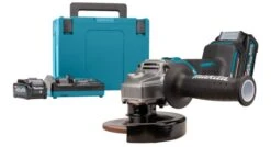 Makita GA005GM201 XGT 40V Li-Ion Accu Haakse Slijper Set (2x 4,0Ah) In Mbox - 125mm - Koolborstelloos